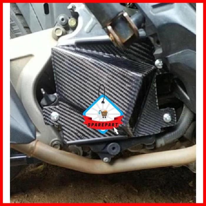 COVER RADIATOR VARIO 125 150 NEW OLD CARBON KEVLAR CARBON FORGED