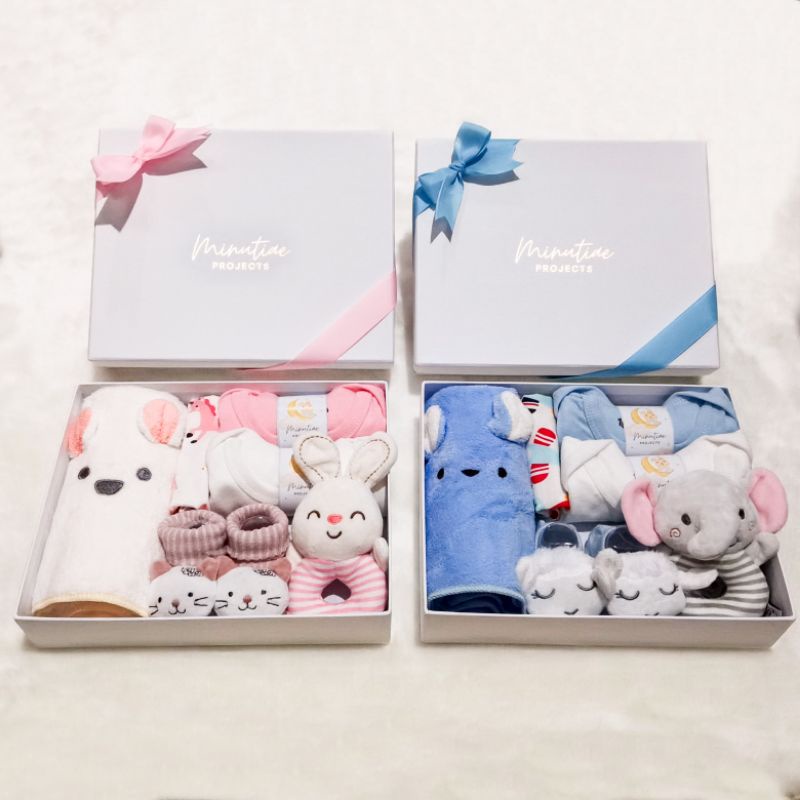 [BABY'S NEEDS] Minutiae Projects MOON Hampers Bayi Newborn Kado Lahiran Hampers Baby Boy & Girl