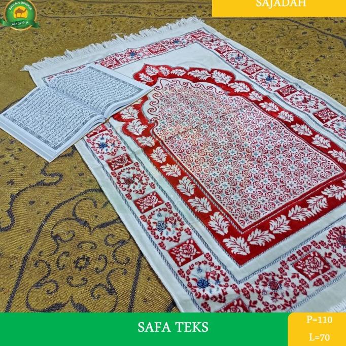 Sajadah Safatex Putih Turki