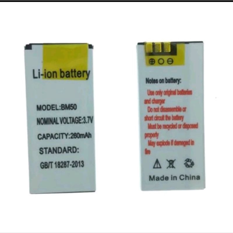 Batrai BM50 For L8STAR Hp mini BM 50 Batre hp mini 550mAh Baterai mini Battery