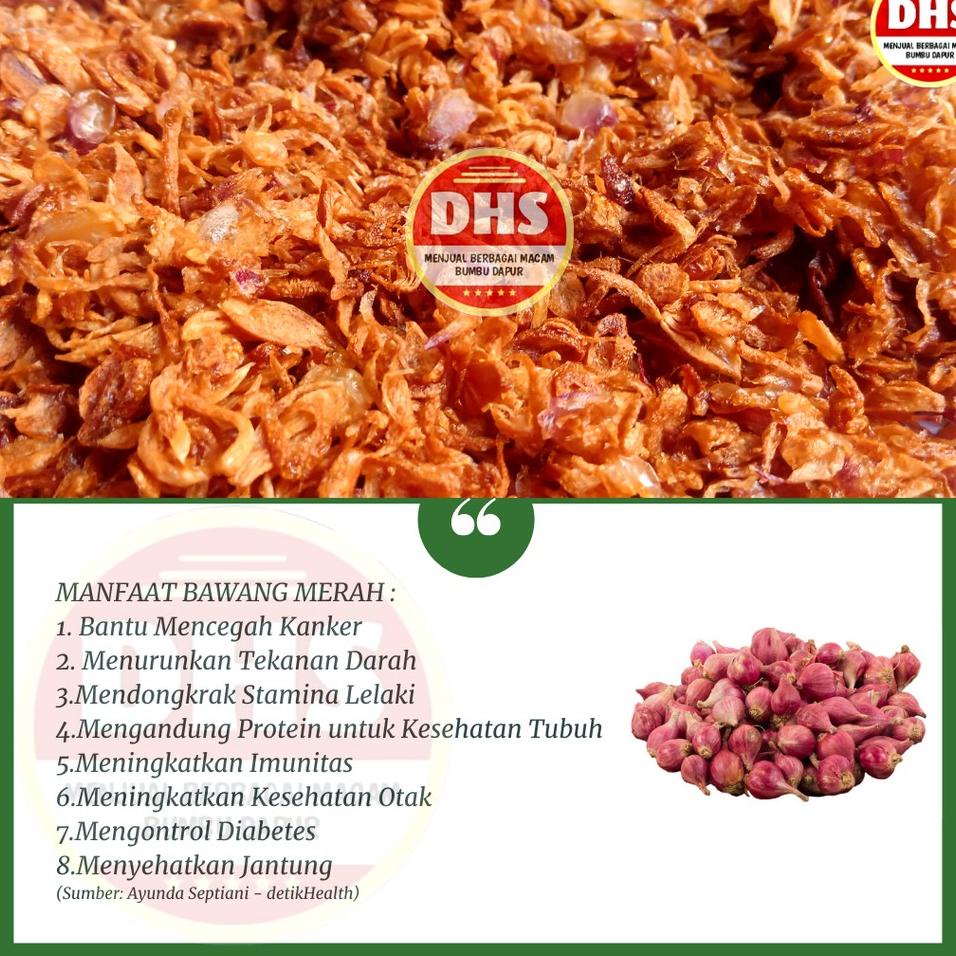 

Bawang Goreng Brebes Tanpa Campuran (250 Gram)