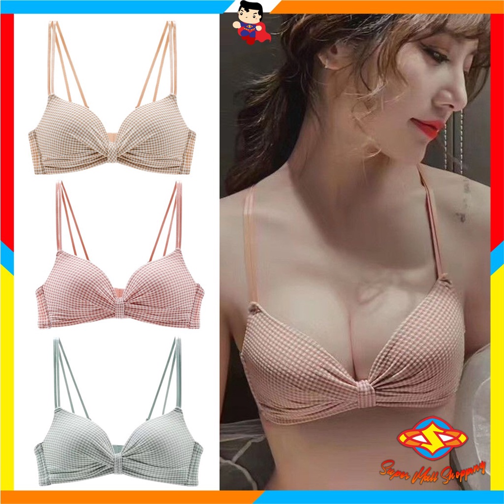 SMS Bra Jepang Sexy 6432 Tanpa Kawat Bra Import Premium Asian Style Pakaian Dalam Wanita Elastis Sex