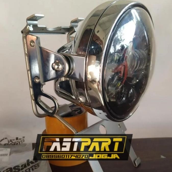 siap kirim] lampu daymaker ninja r ss set breket original | lampu daymaker ninja