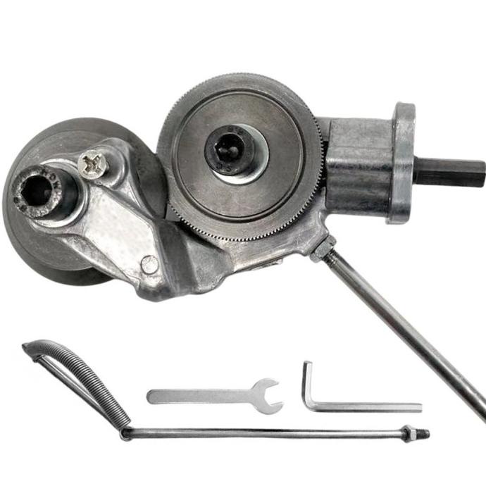 Adapter Mesin Bor Pemotong Plat Seng Tipis Adaptor Bor Gunting Plat