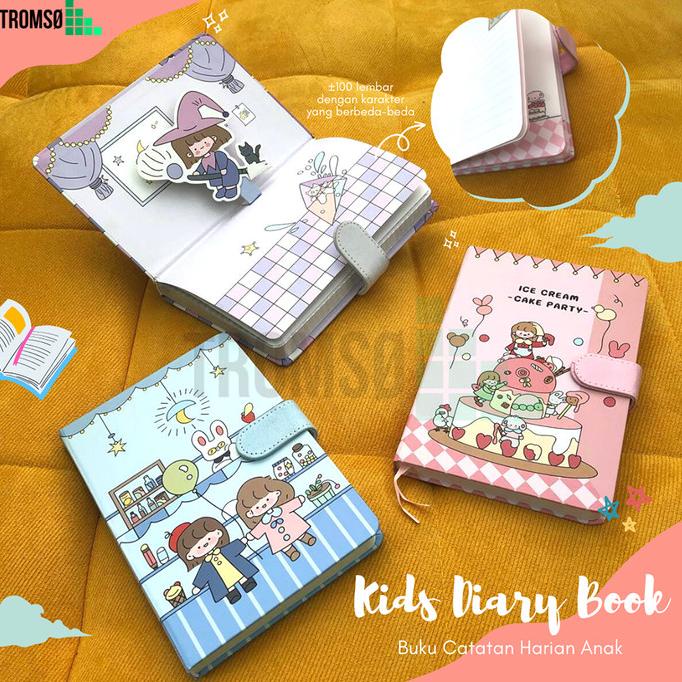

Tromso Kids Diary Book / Buku Catatan Harian Anak Perempuan