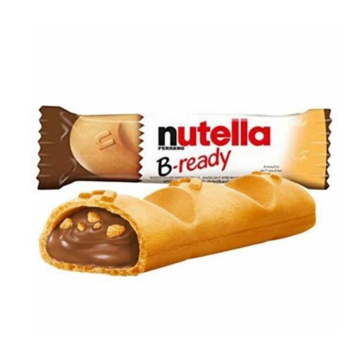 

(Pa) Nutella B-Ready B Be Ready Beready Biskuit Coklat Hazelnut 132Gr 132 Gr