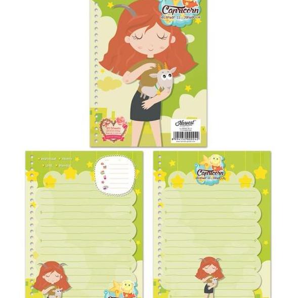 

8.8 Loose Leaf / Kertas Binder Harvest A5 Zodiac
