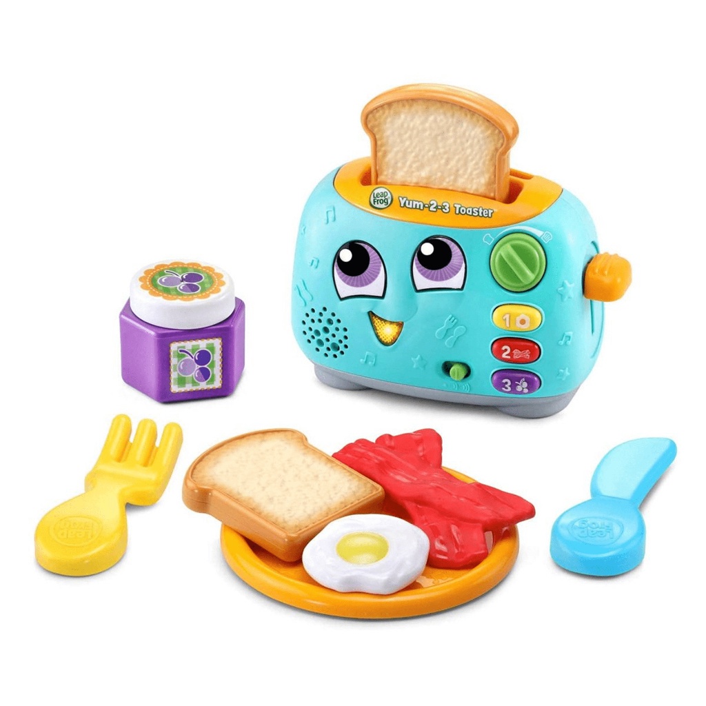 LeapFrog Yum-2-3 Toaster - Mainan Peran Masak Dapur Anak