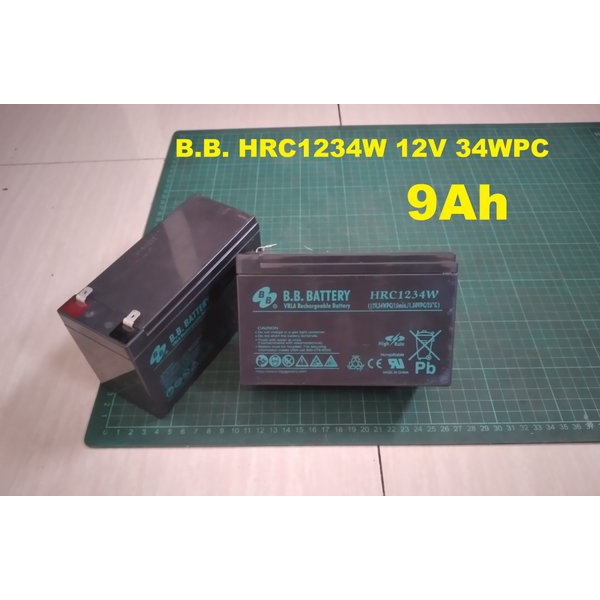 Part Aki Kering Baterai UPS 12V Bekas Normal