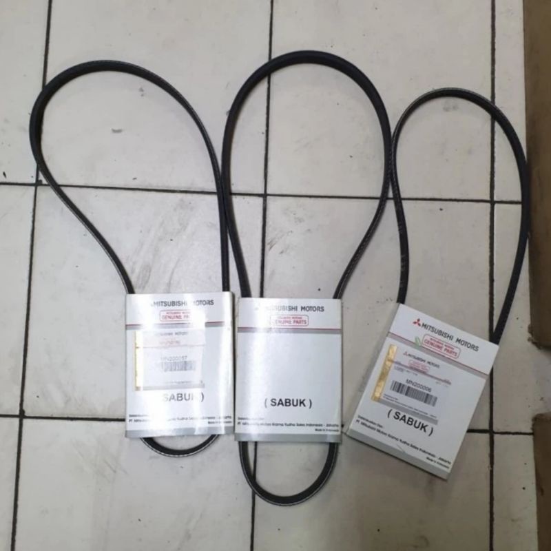 Van Belt Vbelt Fan Belt Asli Mitsubishi Maven 3PK705 4PK840 5PK900