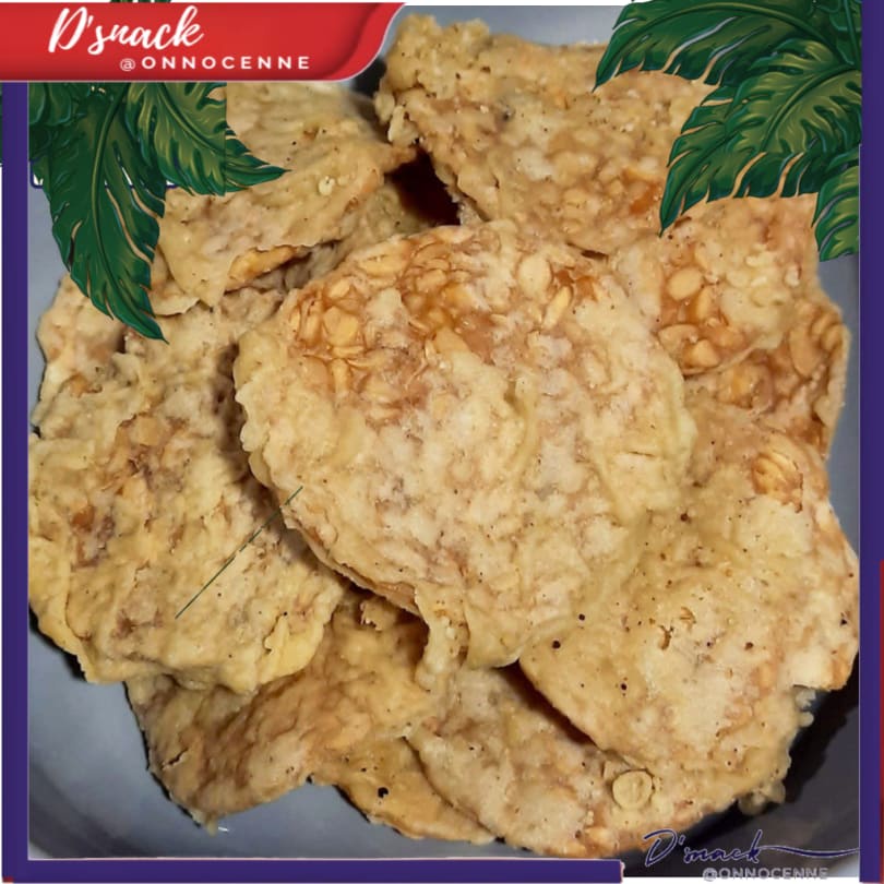 

Keripik Tempe Tepung Crispy Nur / Kripik Tempe Kedelai YIYOV