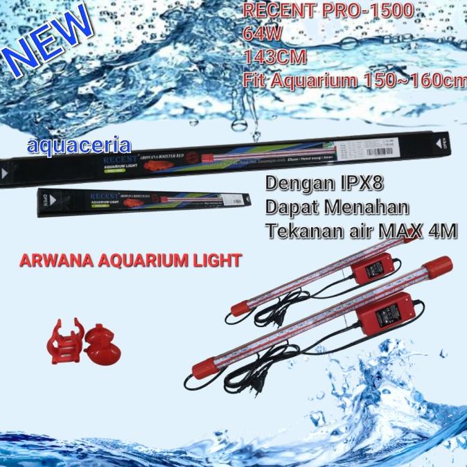 Lampu Aquarium RECENT PRO-1500 RED VIEW PLUS lampu aquarium contest