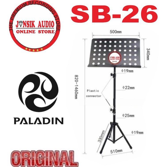 Stand Book , Stand Partitur , Stand Book Partitur Stand Book Paladin SB26 stand musik