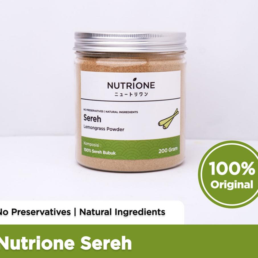 

Sereh/Serai Bubuk / Lemongrass Powder Nutrione