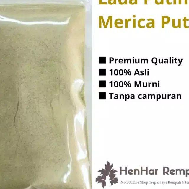 

[Garansi ] 1 Kg Lada Putih Bubuk / Merica Putih Bubuk Murni Tanpa Campuran