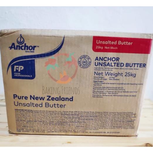 

Anchor Uned Butter 1Kg/ Anchor Mentega Tawar 1 Kg