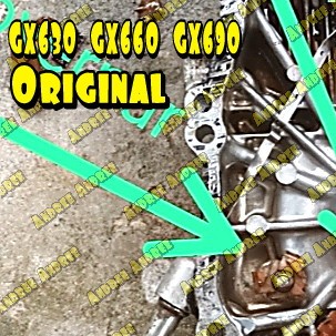 hanya disini] GX630 GX660 GX690 Gigi Governor Gear Assy Honda Genset V Twin Original