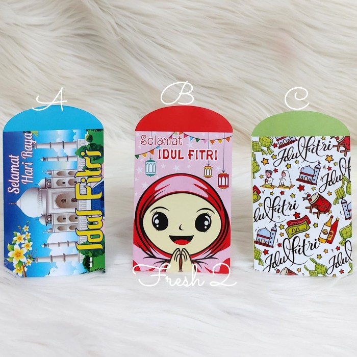 

100 Lembar Amplop Lebaran / Angpao Lebaran ((_Baca Diskrips_I))