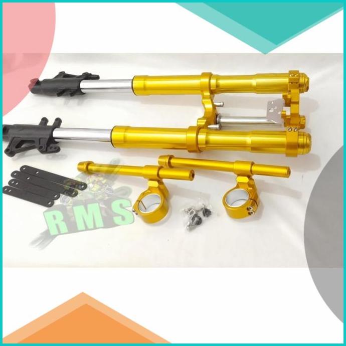 SHOCK DEPAN USD UPSIDE DOWN CBR 150 NUI RACING ORIGINAL PLUS SEGI TIGA