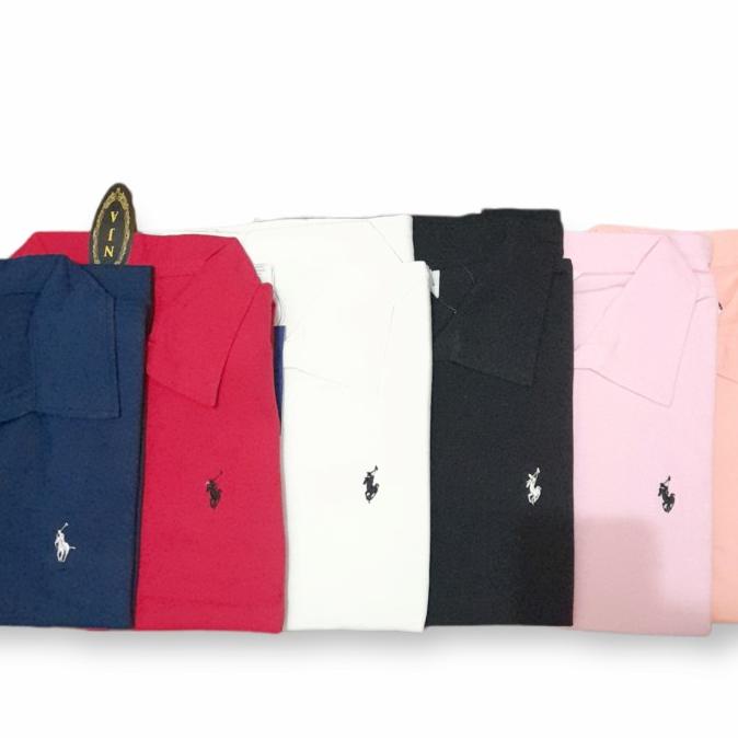 Kaos Shirt Polo Cewek Kaos Polo Kerah Wanita Kaos Polo Shirt