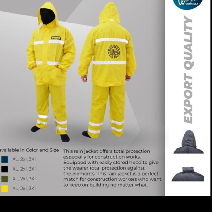 

Diskon !!! Januari Termurah Jas Hujan Winpu Rwe-074S Jas Hujan Lenga Panjang Grade 10 Puring - Siap Kirim