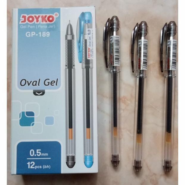 

Diskon !!! Januari Termurah Gel Pen / Pulpen / Pena Joyko Gp-189 / Oval Gel / 0.5 Mm 1Pack / 12Pcs - Siap Kirim