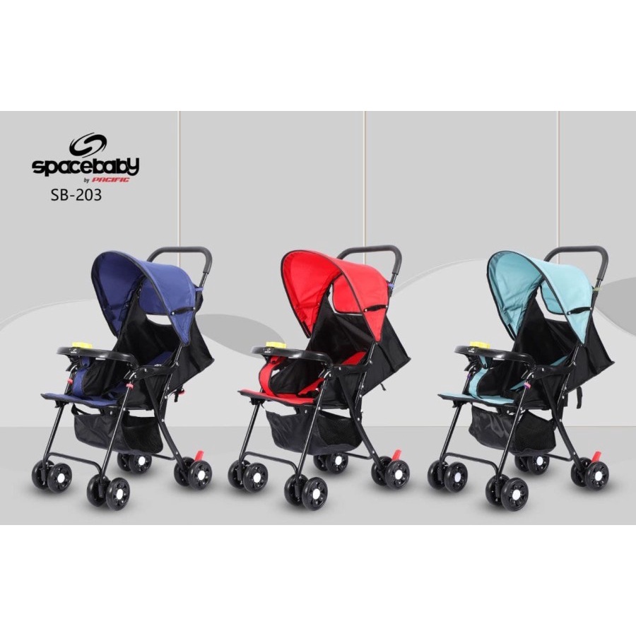 [BABY'S NEEDS] Stroller Bayi Spacebaby SB-203 / SB-204 / SB-315 Baby Stroller Kereta Bayi Dorongan