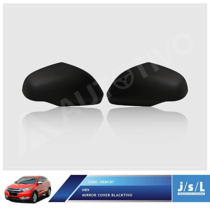 Honda HRV Cover Spion JSL /Mirror Cover Blacktivo /Aksesoris Mobil