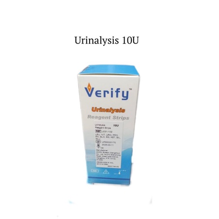 Verify Reagen strip untuk analysis urine 10 parameter