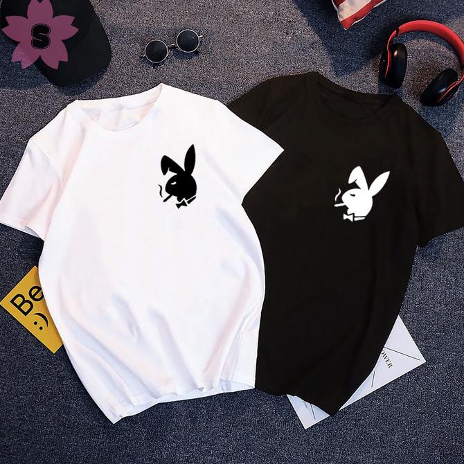 Terkini Kaos Playboy Cotton Combed 30S Ukuran S-Xxl