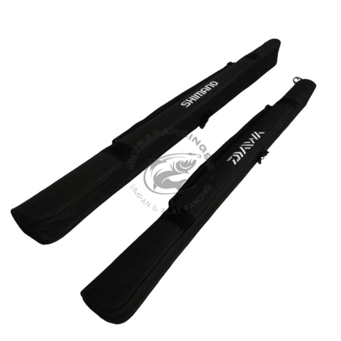 Promo Tas Pancing Hard Case Rod Pack Shimano Hitam - Tas Joran 100Cm