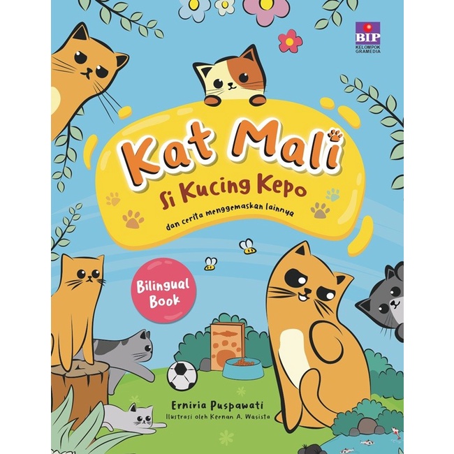 

Update!! Buku Kat Mali Si Kucing Kepo Bilingual ok