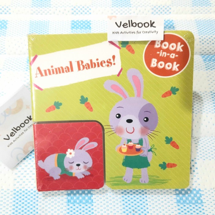 

Baru!! Matching ok in a ok Animal Babies Buku Cerita Gambar Hewan Anak