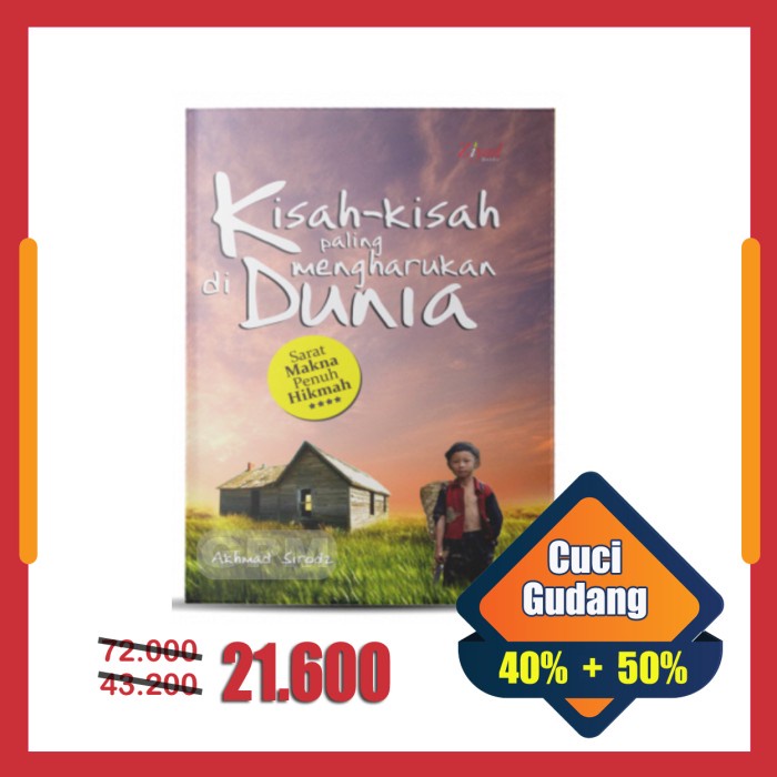 

Harga!! Buku Kisah-kisah Paling Mengharukan di Dunia