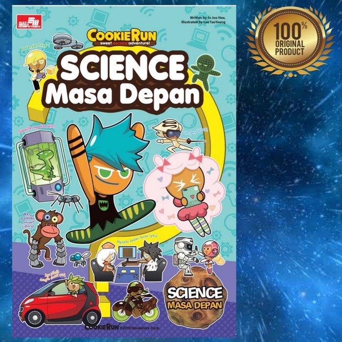 

Jual!! Buku Anak Cookie Run Sweet Adventure - Science Masa Depan