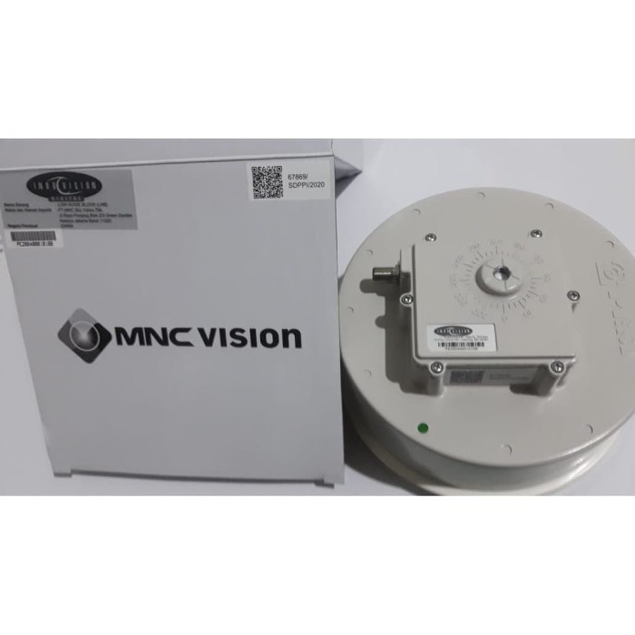 Hemat Lnb Original S-Band Lnb Mnc Vision Dish Antenna Promo