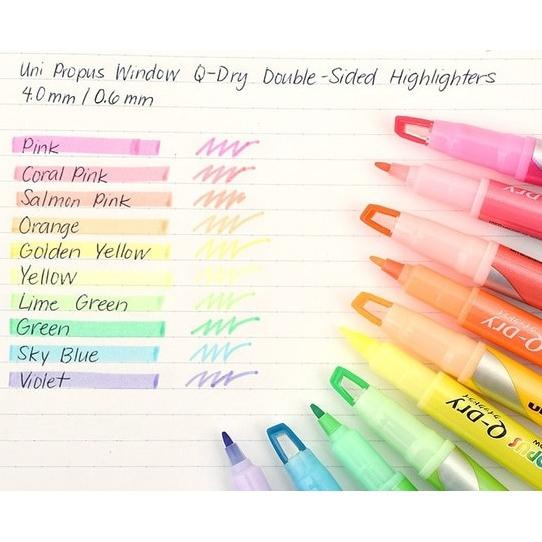 

Uni Propus Window Q-Dry Double-Sided Highlighter