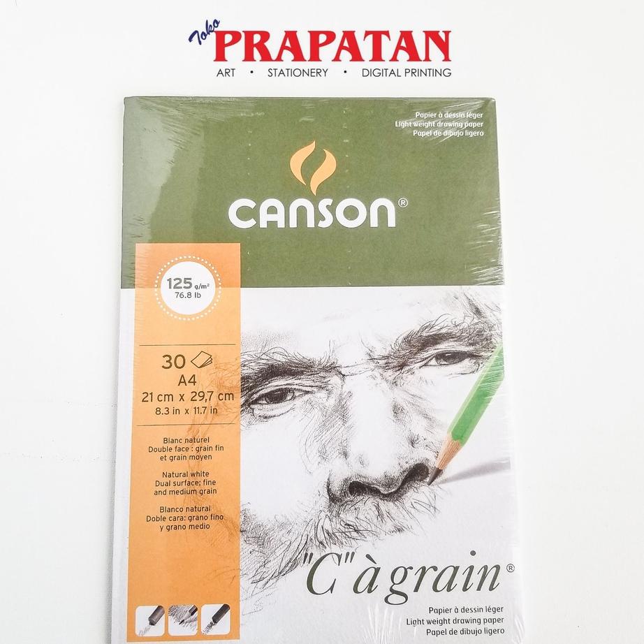

Canson Ca Grain Sketchbook A4 Drawing Book | Buku Gambar