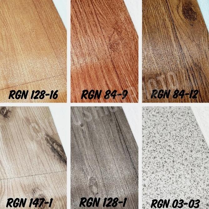 Karpet Lantai Vinyl Korea Impor 0.55 Mm - Motif Kayu Embossed