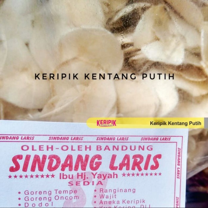 KERIPIK KENTANG PUTIH SINDANG LARIS KOSAMBI BANDUNG 250 GR