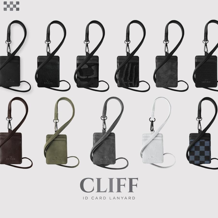 

Ray Clyn - Id Card Lanyard / Name Tag / Lanyard Id Cardholder Kulit / Gantungan Kartu Id