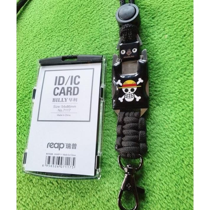 Tali Lanyard Id Card Logo Custom Anime Onepiece