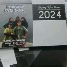 

Kalender Meja Custom 2024 Kalender Duduk A5