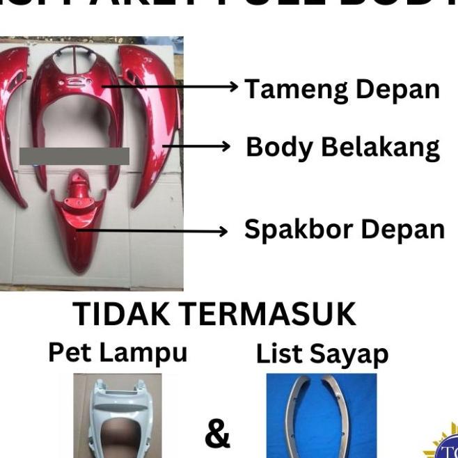 Full Body Bodi Halus Scoopy Karbu Lama Fullset
