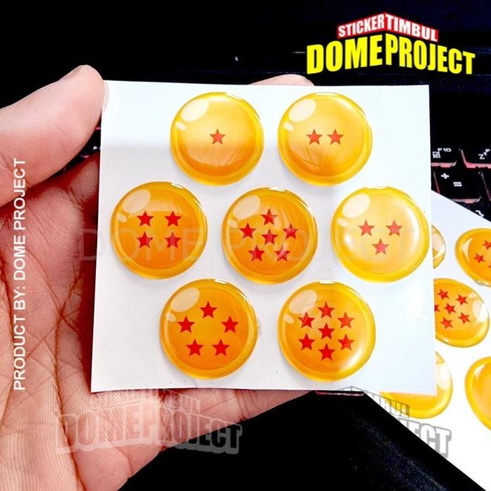 

BARU STIKER TIMBUL 7 BALLS DRAGON BALL SET PREMIUM GRADE KEREN HARGA SPESIAL