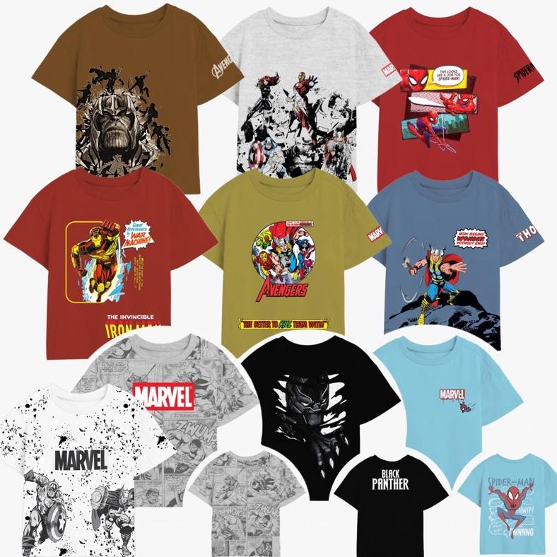 PROMO ORIGINAL Ammigoz Amigoz Kids Kaos Superhero anak laki-laki 4-12 Tahun / Super Hero T-shirt Bat