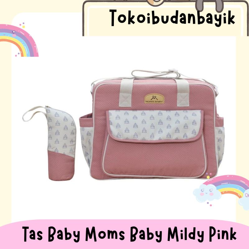 Tas Bayi Moms Baby Mildy Series Besar Khusus Pink