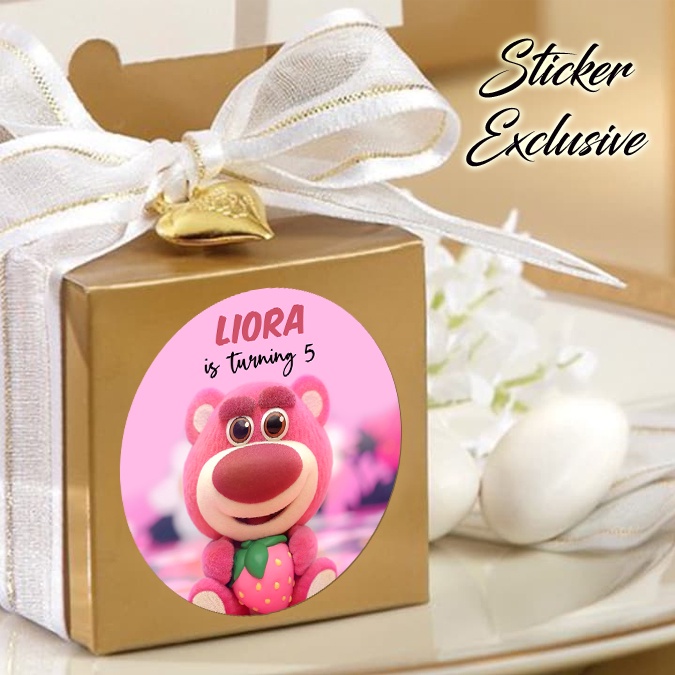 

60 STIKER LOTSO 2-2 - LABEL BAG / KUE / SOUVENIR ULTAH ULANG TAHUN