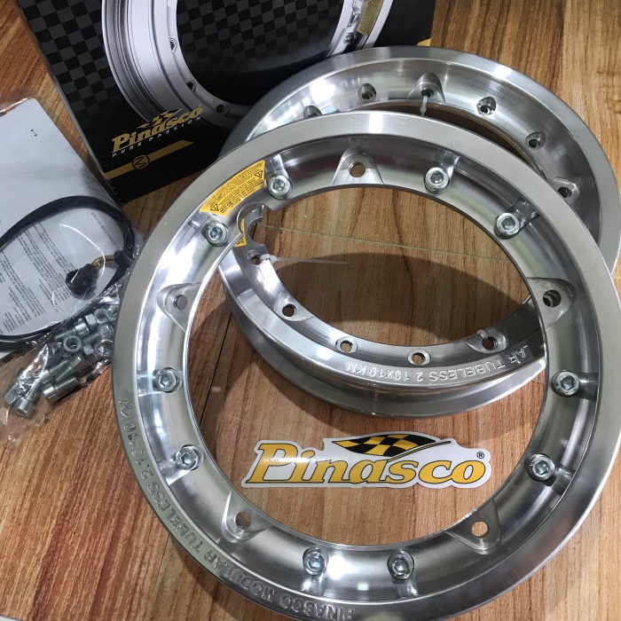 Velg tubeless modular pinasco ORIGINAL vespa largeframe smallframe