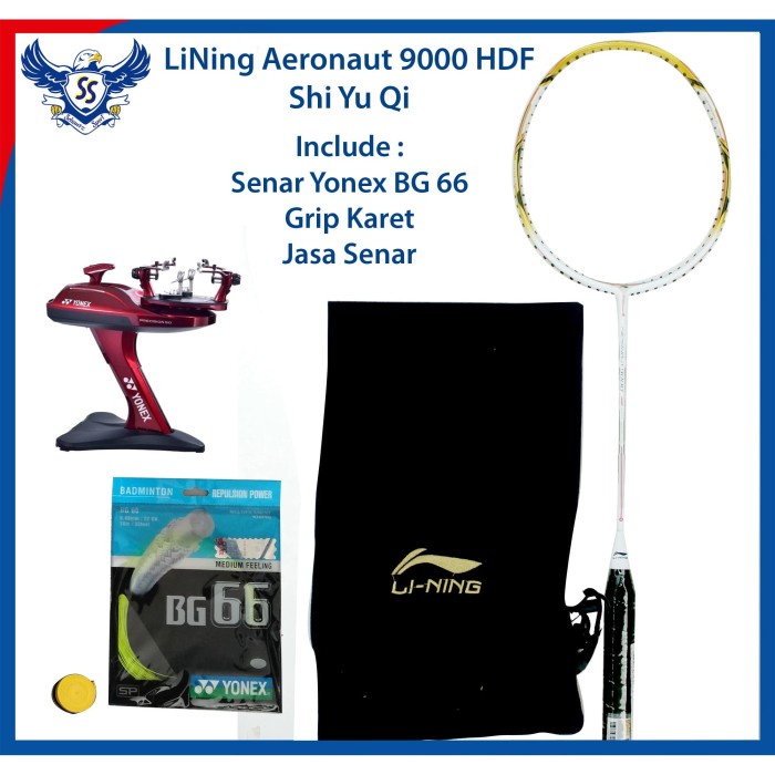 Raket Badminton LiNing Aeronaut 9000 - Aeronaut 9000HDF Raket Shi Yuqi